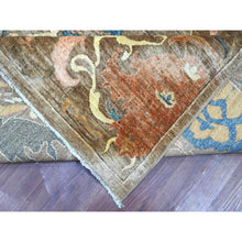 Load image into Gallery viewer, 8&#39;10&quot;x11&#39;10&quot; Cedar Brown, Bijar Garus Design, Vegetable Dyes, High Mountain Wool, Hand Knotted, Soft Pile, Densely Woven, Oriental Rug FWR126690