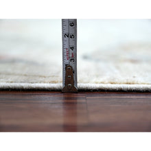 Load image into Gallery viewer, 9&#39;2&quot;x12&#39; Daisy White, Peshawar, Sparrows On The Tree, Densely Woven, High Mountain Wool, Hand Knotted, Soft To The Touch, Oriental Rug FWR126702