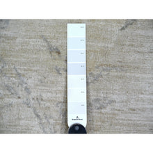 Load image into Gallery viewer, 8&#39;9&quot;x11&#39;7&quot; Chiffon White, Sparrows On The Tree, Peshawar, High Mountain Wool, Hand Knotted, Soft To The Touch, Densely Woven, Oriental Rug FWR126708