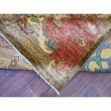 Load image into Gallery viewer, 9&#39;2&quot;x11&#39;4&quot; Coffee Brown, Aryana Grade, Bijar Garus Design, Vegetable Dyes, High Mountain Wool, Hand Knotted, Soft Pile, Densely Woven, Oriental Rug FWR126720