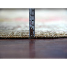 Load image into Gallery viewer, 9&#39;2&quot;x11&#39;4&quot; Coffee Brown, Aryana Grade, Bijar Garus Design, Vegetable Dyes, High Mountain Wool, Hand Knotted, Soft Pile, Densely Woven, Oriental Rug FWR126720