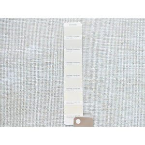 2'2"x5'10" Alabaster White, Distressed Look With No Holes, Pure Wool, Hand Knotted, Evenly Worn, Sheared Low Fragment, White Washed Persian Tabriz, Sides And Ends Secured Professionally, Vintage Runner Oriental Rug Sh225 FWR1350