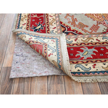 Load image into Gallery viewer, 7&#39;10&quot;x9&#39;10&quot; Whisper Green, Afghan Oushak Design, 100% Wool, Hand Knotted, Denser Weave, Vegetable Dyes, Oriental Rug FWR1812
