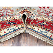 Load image into Gallery viewer, 7&#39;10&quot;x9&#39;10&quot; Whisper Green, Afghan Oushak Design, 100% Wool, Hand Knotted, Denser Weave, Vegetable Dyes, Oriental Rug FWR1812