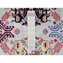 Load image into Gallery viewer, 7&#39;10&quot;x9&#39;10&quot; Whisper Green, Afghan Oushak Design, 100% Wool, Hand Knotted, Denser Weave, Vegetable Dyes, Oriental Rug FWR1812