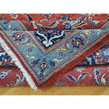 Load image into Gallery viewer, 7&#39;10&quot;x11&#39; Red Hand-knotted Antique Persian Kashan Full Pile Oriental Rug FWR192810