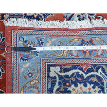 Load image into Gallery viewer, 7&#39;10&quot;x11&#39; Red Hand-knotted Antique Persian Kashan Full Pile Oriental Rug FWR192810