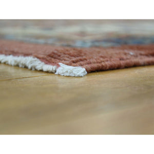 10'8"x14'1" Honey Brown Handmade Original Antique Persian Bakshaish Mint Cond Rug FWR204786