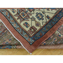 Load image into Gallery viewer, 10&#39;8&quot;x14&#39;1&quot; Honey Brown Handmade Original Antique Persian Bakshaish Mint Cond Rug FWR204786