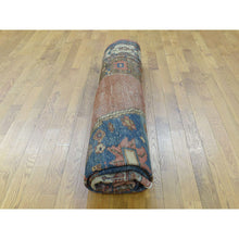 Load image into Gallery viewer, 10&#39;8&quot;x14&#39;1&quot; Honey Brown Handmade Original Antique Persian Bakshaish Mint Cond Rug FWR204786