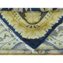 Load image into Gallery viewer, 10&#39;10&quot;x13&#39;8&quot; Navy Blue Old Spanish Savonnerie Exc Cond Hand-knotted Oversize Rug FWR206544