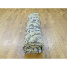 Load image into Gallery viewer, 10&#39;10&quot;x13&#39;8&quot; Navy Blue Old Spanish Savonnerie Exc Cond Hand-knotted Oversize Rug FWR206544