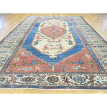 Load image into Gallery viewer, 8&#39;4&quot;x14&#39; Red Original Antique Persian Bakshaish Good Cond Gallery Size Rug FWR206562