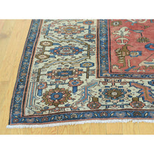 Load image into Gallery viewer, 8&#39;4&quot;x14&#39; Red Original Antique Persian Bakshaish Good Cond Gallery Size Rug FWR206562