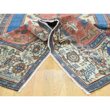 Load image into Gallery viewer, 8&#39;4&quot;x14&#39; Red Original Antique Persian Bakshaish Good Cond Gallery Size Rug FWR206562