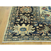 Load image into Gallery viewer, 9&#39;4&quot;x11&#39;10&quot; Yellow Handmade Antique Persian Lilihan Mint Cond Full Pile Rug FWR206592