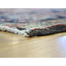 Load image into Gallery viewer, 10&#39;x11&#39;7&quot; Red Hand-knotted Antique Persian Serapi Squarish Good Cond Rug FWR208710