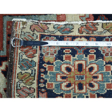 Load image into Gallery viewer, 10&#39;x11&#39;7&quot; Red Hand-knotted Antique Persian Serapi Squarish Good Cond Rug FWR208710