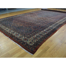 Load image into Gallery viewer, 11&#39;10&quot;x23&#39;4&quot; Red Antique Persian Bibikabad Hand-knotted Gallery Size Rug FWR215700