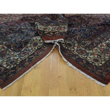 Load image into Gallery viewer, 11&#39;10&quot;x23&#39;4&quot; Red Antique Persian Bibikabad Hand-knotted Gallery Size Rug FWR215700