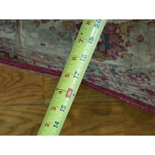 Load image into Gallery viewer, 10&#39;9&quot;x12&#39; Beige Antique Lavar Kerman With Natural Cranberry Dyes Oriental Rug FWR216360