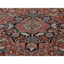 Load image into Gallery viewer, 8&#39;6&#39;&#39;x11&#39;7&#39;&#39; Red Antique Persian Heriz Handmade Mint Condition Oriental Rug FWR224562