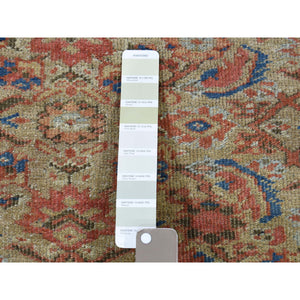 12'x18'3" Beige Antique Persian Mahal Exc Cond Pure Wool Hand-knotted Oversized Rug FWR244902