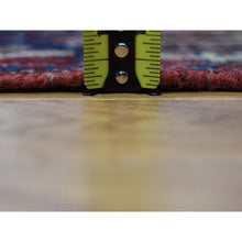Load image into Gallery viewer, 10&#39;4&quot;x17&#39;7&quot; Golden Yellow Antique Persian Gallery Size Bakhtiari Pure Wool Hand-Knotted Oriental Rug FWR269232