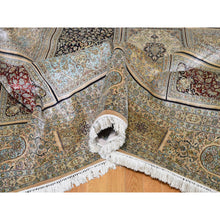 Load image into Gallery viewer, 12&#39;x17&#39;4&quot; Kashmir Pure Silk 576 Kpsi Panel Design Mansion Size Hand-knotted Oriental Rug FWR281472