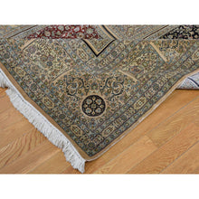 Load image into Gallery viewer, 12&#39;x17&#39;4&quot; Kashmir Pure Silk 576 Kpsi Panel Design Mansion Size Hand-knotted Oriental Rug FWR281472
