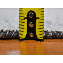 Load image into Gallery viewer, 2&#39;7&quot;x8&#39;1&quot; Silk With Textured Wool Hi-low Pile Mamluk Design Hand Knotted Runner Oriental Rug FWR296736