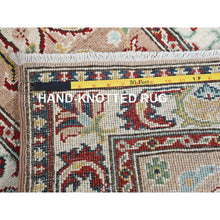 Load image into Gallery viewer, 2&#39;2&quot;x5&#39;10&quot; Beaver Brown, Kazak with Tribal Design, Hand Knotted, Soft and Velvety Wool, Denser Weave, Vegetable Dyes, Narrow Runner, Oriental Rug Sh495 FWR2970