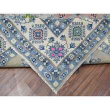 Load image into Gallery viewer, 8&#39;x9&#39;9&quot; Colorful Fusion Kazak Pure Wool Hand-knotted Oriental Rug FWR303474