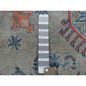 8'x9'9" Colorful Fusion Kazak Pure Wool Hand-knotted Oriental Rug FWR303474