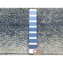 Load image into Gallery viewer, 5&#39;10&quot;x8&#39;6&quot; Blue Kashkuli Gabbeh Pictorial Pure Wool Hand-knotted Oriental Rug FWR309936