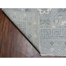 Load image into Gallery viewer, 8&#39;10&quot;x11&#39;8&quot; White Wash Peshawar With Khotan Design Pure Wool Hand Knotted Oriental Rug FWR314634