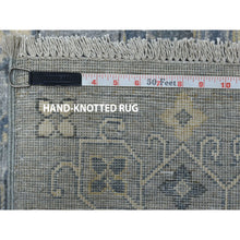 Load image into Gallery viewer, 8&#39;10&quot;x11&#39;8&quot; White Wash Peshawar With Khotan Design Pure Wool Hand Knotted Oriental Rug FWR314634