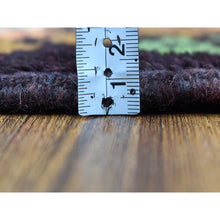 Load image into Gallery viewer, 3&#39;5&quot;x4&#39;10&quot; Colorful Afghan Baluch All Over Design Natural Dyes Hand Knotted Pure Wool Oriental Rug FWR319044