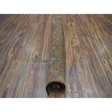 Load image into Gallery viewer, 4&#39;1&quot;x6&#39;1&quot; Brown Hand Knotted Colorful Afghan Baluch Tribal Design Pure Wool Oriental Rug FWR319116