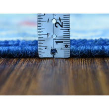 Load image into Gallery viewer, 3&#39;1&quot;x5&#39; Colorful Navy Blue Fusion Kazak Pure Wool Hand Knotted Oriental Rug FWR321234