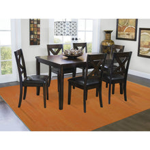 Load image into Gallery viewer, 6&#39;4&quot;x9&#39;9&quot; Orange Shades Flat Weave Kilim Pure Wool Hand Woven Oriental Rug FWR323082