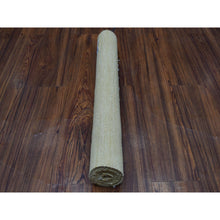Load image into Gallery viewer, 2&#39;6&quot;x6&#39;7&quot; Yellow Shades Flat Weave Kilim Pure Wool Hand Woven Runner Oriental Rug FWR323106