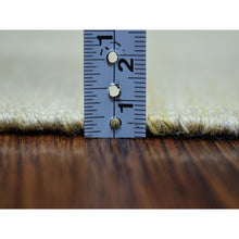 Load image into Gallery viewer, 2&#39;6&quot;x6&#39;7&quot; Yellow Shades Flat Weave Kilim Pure Wool Hand Woven Runner Oriental Rug FWR323106