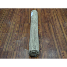 Load image into Gallery viewer, 2&#39;4&quot;x6&#39;4&quot; Natural Shades Reversible Kilim Pure Wool Hand Woven Runner Oriental Rug FWR323136