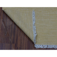 Load image into Gallery viewer, 2&#39;2&quot;x6&#39;2&quot; Beige Shades Flat Weave Kilim Pure Wool Hand Woven Runner Rug FWR323160