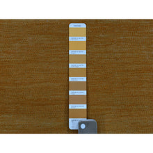 Load image into Gallery viewer, 2&#39;4&quot;x6&#39;4&quot; Gold Shades Flat Weave Kilim Pure Wool Hand Woven Runner Oriental Rug FWR323166