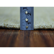 Load image into Gallery viewer, 2&#39;6&quot;x6&#39;3&quot; Yellow Shades Flat Weave Kilim Pure Wool Hand Woven Runner Rug FWR323220