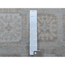 Load image into Gallery viewer, 4&#39;1&quot;x6&#39;1&quot; White Wash Peshawar With Khotan Design Pure Wool Hand Knotted Oriental Rug FWR323568