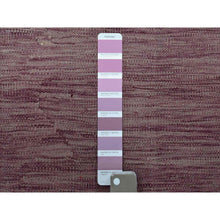 Load image into Gallery viewer, 2&#39;8&quot;x16&#39; Lavender Shades Reversible Kilim Pure Wool Hand Woven Xl Runner Oriental Rug FWR325518