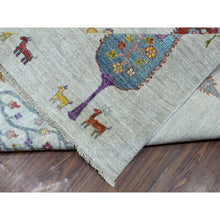 Load image into Gallery viewer, 11&#39;7&quot;x14&#39;8&quot; Oversized Folk Art Willow And Cypress Tree Design Peshawar With Pop Of Color Hand Knotted Oriental Rug FWR325686